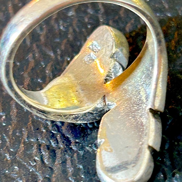 Nordstrom Blue Leaf Petal Ring - Picture 4 of 5